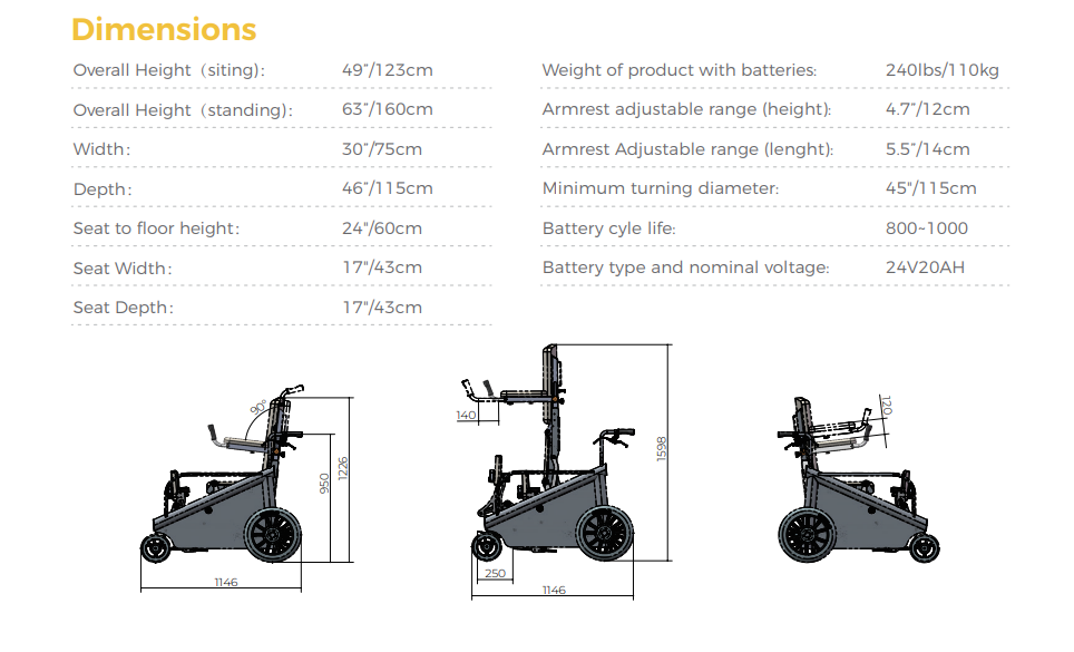 victory-motion Rehab Stander with Gait Training - Rehab Stander with ...